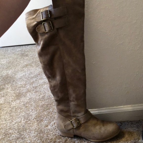 rue 21 thigh high boots